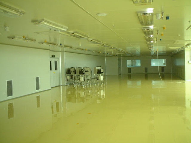 環(huán)氧樹脂地坪工程,自流平工程,凈化工程,凈化車間,無塵室工程,防靜電地板工程,彩鋼房建造